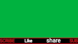Like share and SUBSCRIBE green screen animation || no copyright ||green screen market