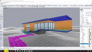 Vray for Rhino Tutorial _ emissive materials as interior lighting