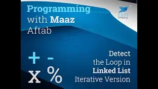 Detecting loop in linked list | Programming Interview Question