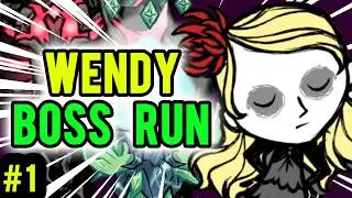 Defeating All Bosses as Wendy ! ( Boss Run 1/3 ) | Don't Starve Together