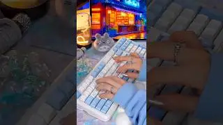 Rainy Day ASMR ☔️ | Thocky Full Sized Keyboard | MCHOSE K99