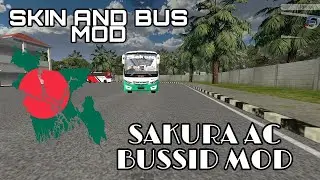 Bussid Bus Mod || Hino Ak 1j Ac Aftab Body Mod Review And Link Free Bus Simulator Indonesia V3.6.1||