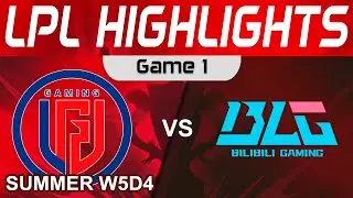 LGD vs BLG Highlights Game 1 LPL Summer Season 2023 W5D4 LGD Gaming vs Bilibili Gaming by Onivia