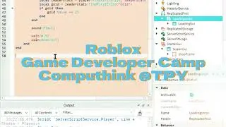 Computhink Roblox Game Developer Camp