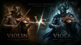 Battle of Strings | Epic Orchestra Synthwave | Violin & Viola Fusion ⚔️🎻