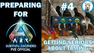 Preparing for Ark Survival Ascended - #4 Setting Up A Kibble Farm - PVE Official