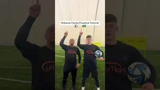 FAMOUS ROBERTO CARLOS FREEKICK TUTORIAL! ⚽️☄️