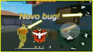 NOVO BUG DO CONTRA SQUAD PARA ATRAVESSAR O BLOQUEIO [Free Fire] MUITO FÁCIL PEGAR MESTRE AGORA