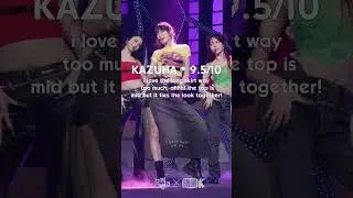 Rating LESSERAFIM'S CRAZY stage outfits! #kpop #trend #trending #viral #lesserafim