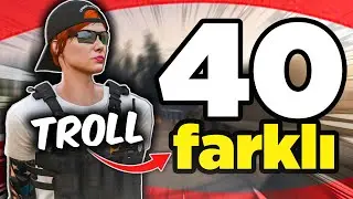 FİVEM TROLL ama 40 FARKLI ŞEKİLDE