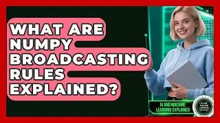 What Are NumPy Broadcasting Rules Explained? - AI and Machine Learning Explained