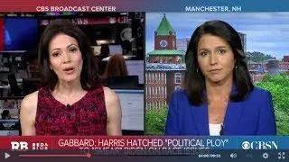 Tulsi Gabbard Interview On CBSNews "Red & Blue" (7/8/19)