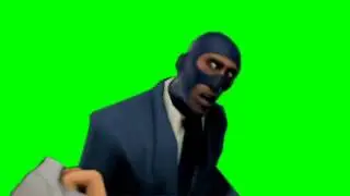 Censored Spy with Green Screen