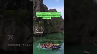 Big Lagoon in El Nido #elnidopalawan #biglagoon #paradiseonearth #unforgettableexperience