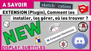 PLUGINS EXTENSIONS - WHERE TO FIND them - HOW TO INSTALL them, REMOVE them - free sketchup tutorial