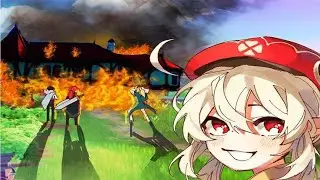 Klee try her bom bom bakudan | Genshin Impact Memes
