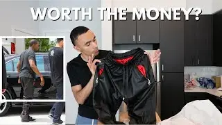 I bought a Famous Pair Of Leather Sweatpants