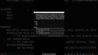 Powershell Command: 