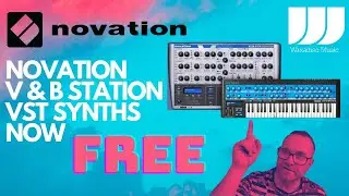 Novation V Station & B Mono Bass VST Are Now FREE Plug ins. Mac & PC