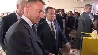Визит Дмитрия Медведева в МИЭТ
