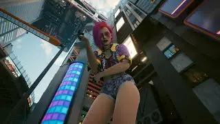 Cyberpunk 2077 - Testing third person mod