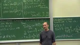 37 Analysis of Rough Recurrence LINEAR TIME MEDIAN