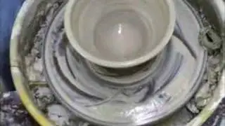 Large Soup Bowl With Tim Pottery Wheel Throwing Demonstration
