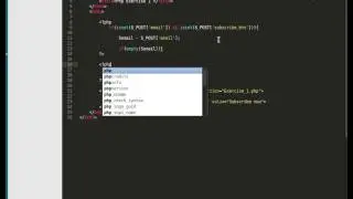 PHP - Tutorial 8 (Exercise 1)