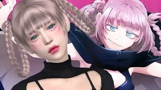 LOS SIMS 4: CREANDO A SIM NAZUNA NANAKUSA (Yofukashi no Uta) + DOWNLOAD