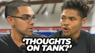 N3on Does a Q&A with Shakur Stevenson!