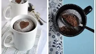 Кекс в микроволновке