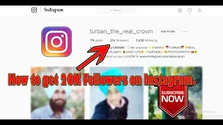 How to get 20K Followers on Instagram