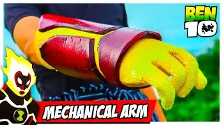 I Made BEN 10 HEATBLAST Glove with Mechanical Fingers