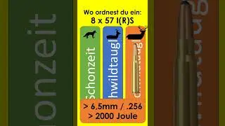 Büchsenmunition III - Jägerprüfung Waffenkunde