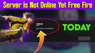 Free fire server is not online yet problem | server is not online yet problem free fire | free fire
