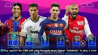 PES LEGENDS PPSSPP SPECIAL EDITION FULL OF LEGENDARY PLAYERS IN ALL CLUBS REAL FACES BEST GRAPHICS