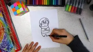 INSIDE OUT  Learn how to draw Sadness