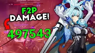 Genshin Impact: Ultimate F2P Eula Build Guide🌟