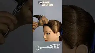 SO EASY! DIY SHORT WOLF CUT 