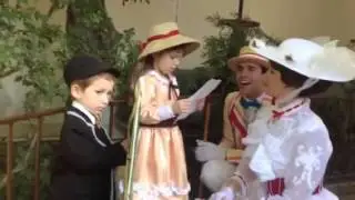 Jane Banks singing to Mary Poppins