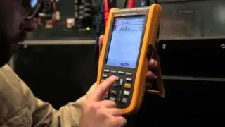 Fluke industriell ScopeMeter® handhållna oscilloskop i 120B-serien