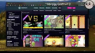Learning Construct 3 Game Engine #1  | Game Developer Live |