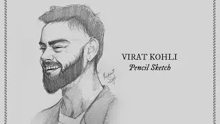 VIRAT KOHLI | Pencil Sketch | Timelapse