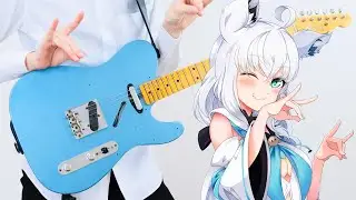《KONKON Beats／白上フブキ》ギターで弾いてみた／フブちゃん描いてみた／Guitar Cover＆illustration／Shirakami Fubuki