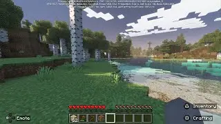 Minecraft Preview PS5 Shaders gameplay