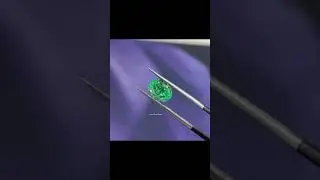 Paraiba green tones crushed ice cut cubic zirconia #cubiczirconia #czstone #gemstone #zircon