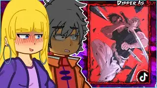 🇺🇸/🇪🇸/🇧🇷 Gravity Falls React to Dipper As Toji Fushiguro - Gacha React