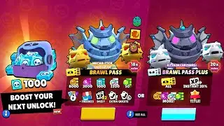 Godzilla Brawl Pass | New Brawl Stars Season (all rewards)