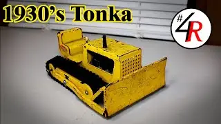 1960s Tonka Bull Dozer - [RESTORATION]