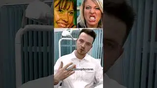 Стоматолог оценивает зубы Ксения Собчак 